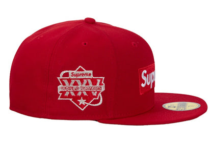 Supreme Championship Box Logo New Era 59Fifty Hat Red