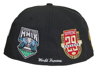 Supreme Championships Box Logo New Era Fitted Hat Black