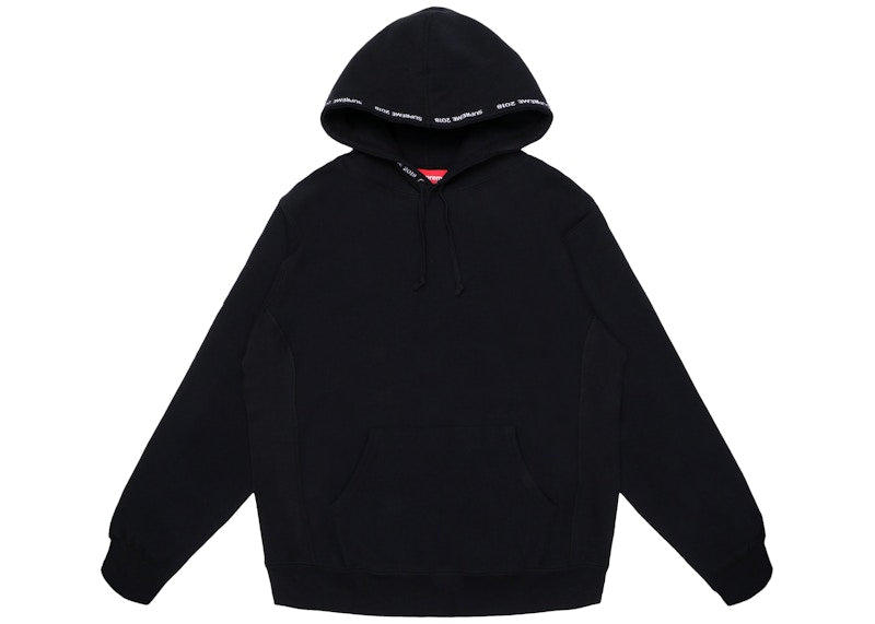 Supreme Channel Hooded Sweatshirt Black