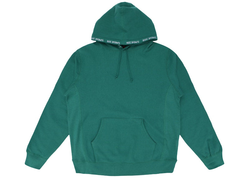 Supreme Channel Hooded Sweatshirt Light Pine