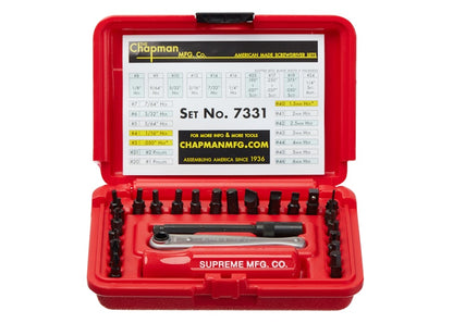 Supreme Chapman Screwdriver Set Red