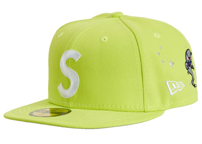 Supreme Characters S Logo New Era Neon Green