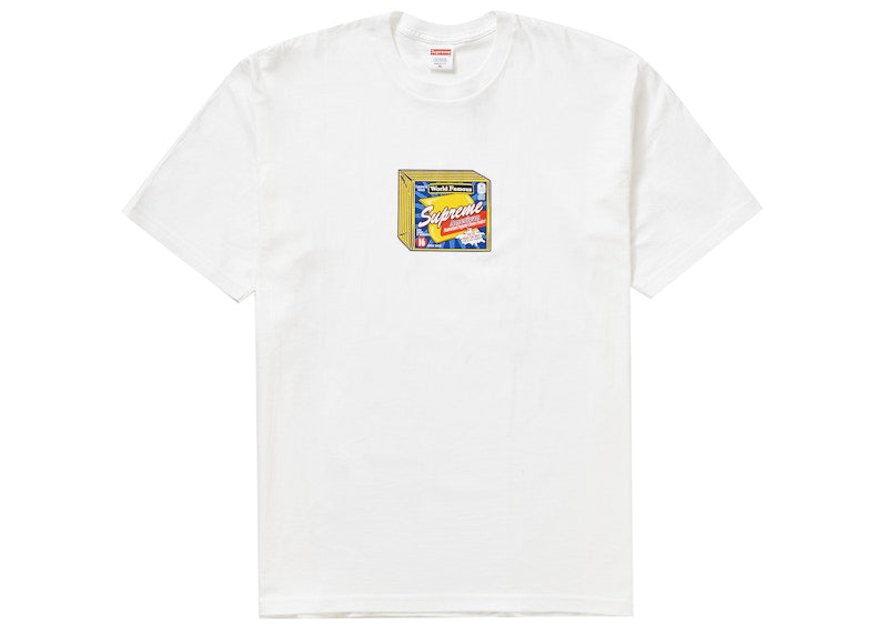 Supreme Cheese Tee White