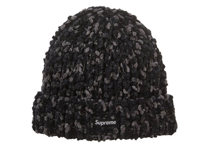 Supreme Chenille Beanie Black