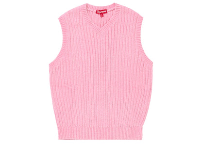 Supreme Chenille Sweater Vest Light Purple