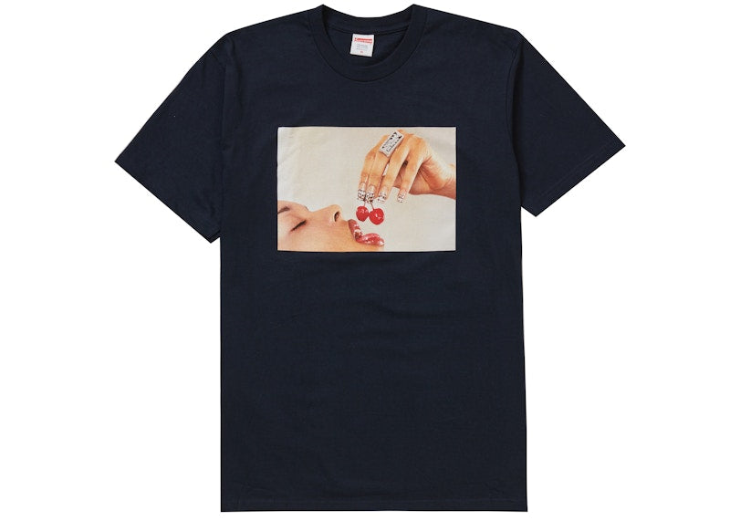 Supreme Cherries Tee Navy