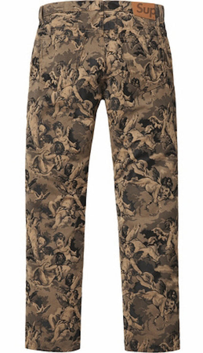 Supreme Cherub 5 Pocket Pant Gold