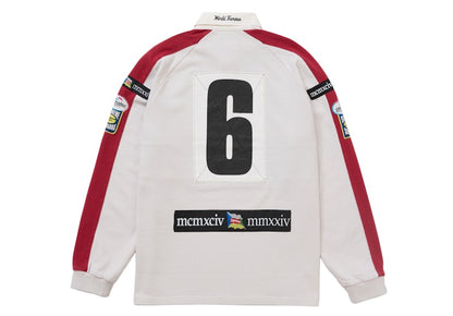Supreme Chest Stripe Rugby Stone