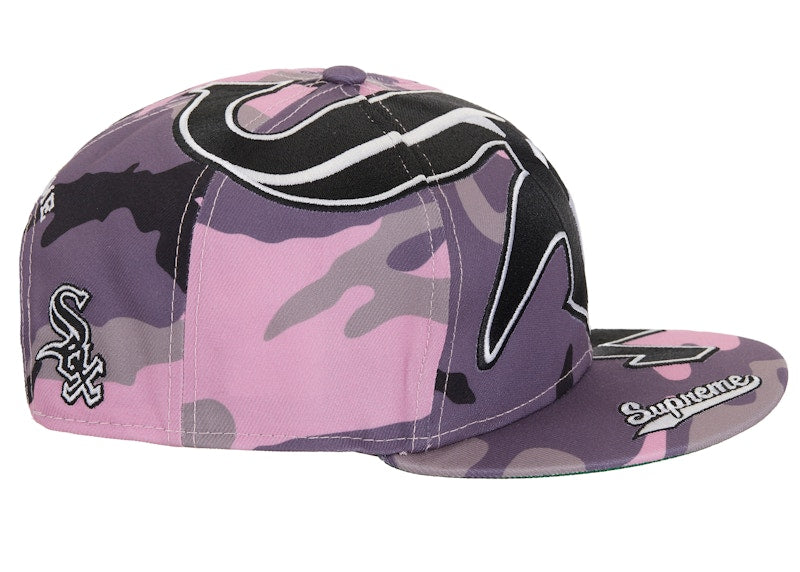 Supreme Chicago White Sox Adjustable New Era Cap Pink Camo