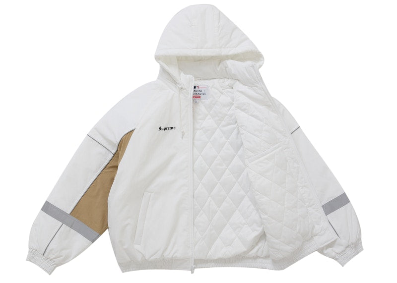 Supreme Chicago White Sox Stadium Jacket White
