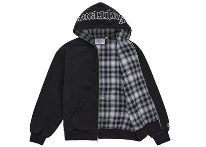 Supreme Chicago White Sox Zip Up Hooded Sweatshirt Black