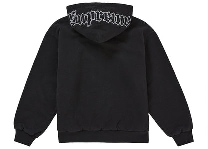 Supreme Chicago White Sox Zip Up Hooded Sweatshirt Black