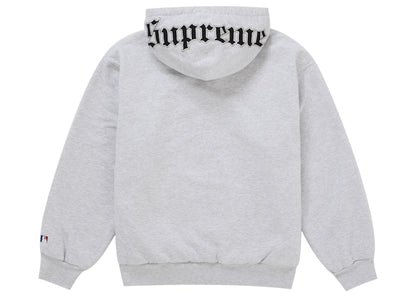 Supreme Chicago White Sox Zip Up Hooded Sweatshirt Grey