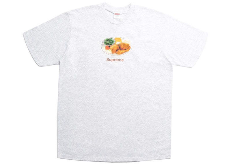 Supreme Chicken Dinner Tee Ash Grey
