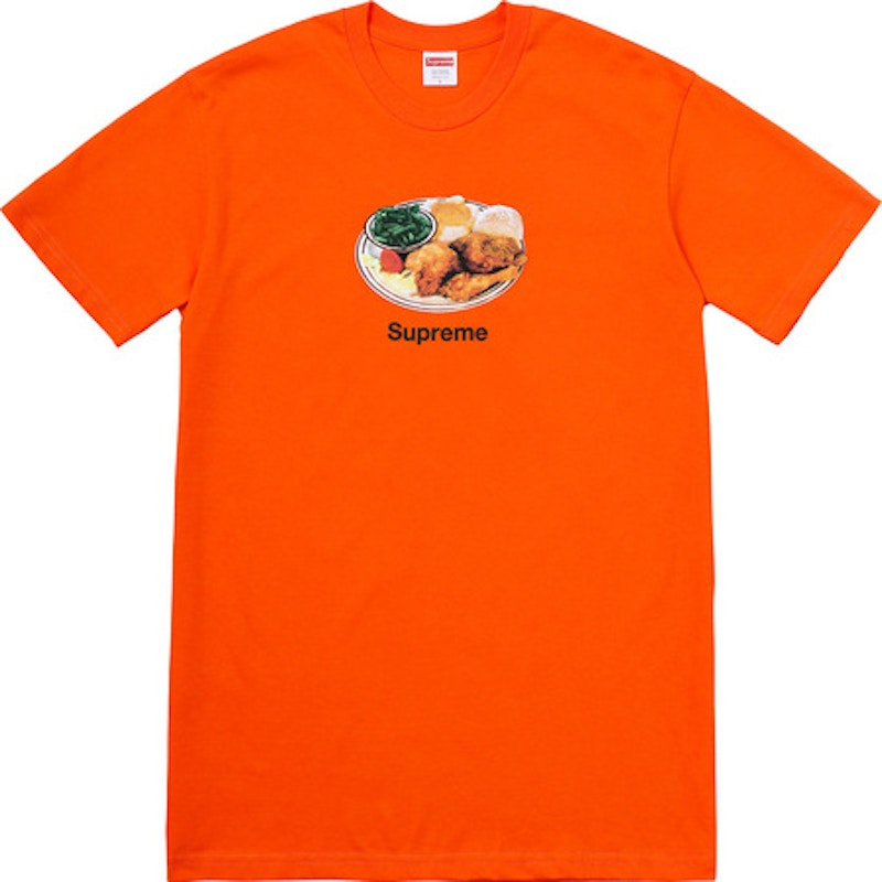Supreme Chicken Dinner Tee Orange