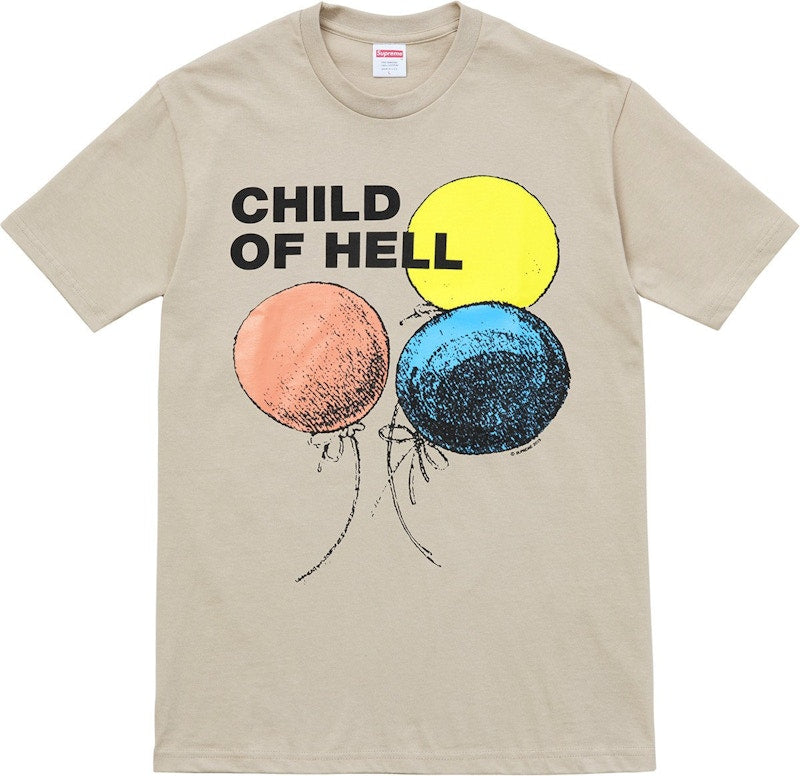Supreme Child of Hell Tee Tan