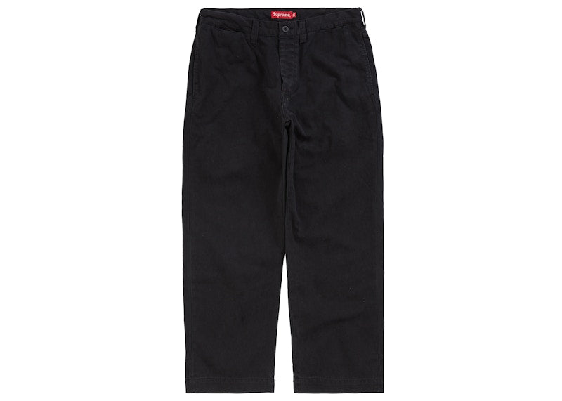 Supreme Chino Pant Black