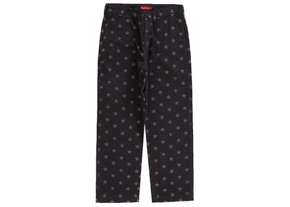 Supreme Chino Pant Black Stars
