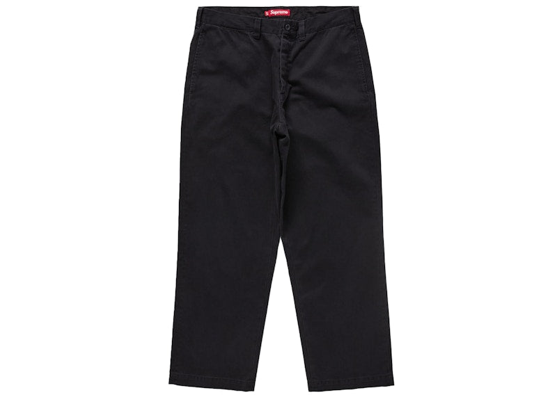 Supreme Chino Pant (FW24) Black
