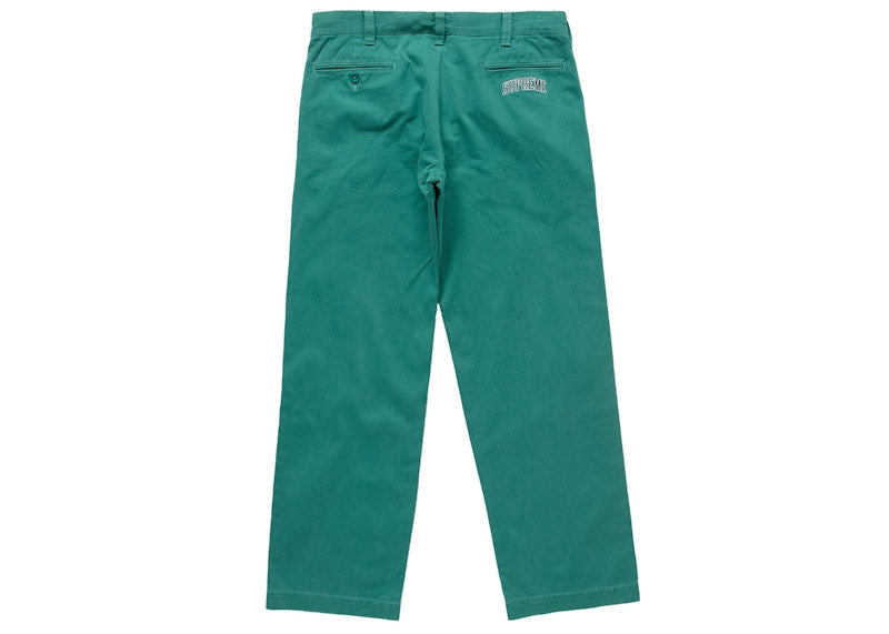 Supreme Chino Pant Pant (FW24) Dark Mint
