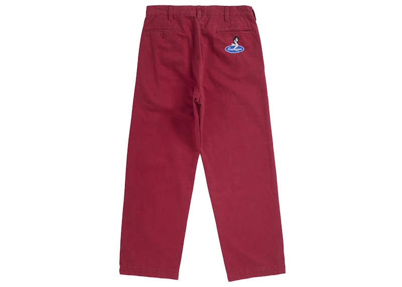 Supreme Chino Pant (FW25) Red