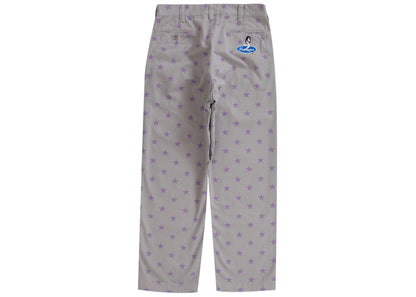 Supreme Chino Pant Grey Stars