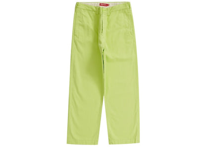 Supreme Chino Pant Light Neon