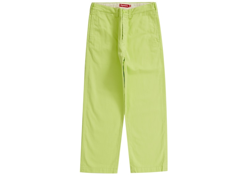 Supreme Chino Pant Light Neon