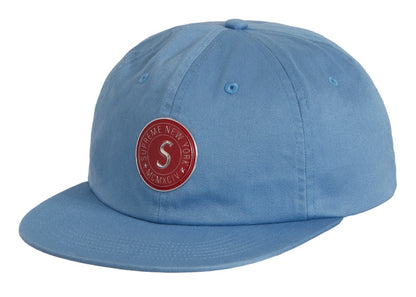 Supreme Chino Twill Gel S Logo 6-Panel Slate
