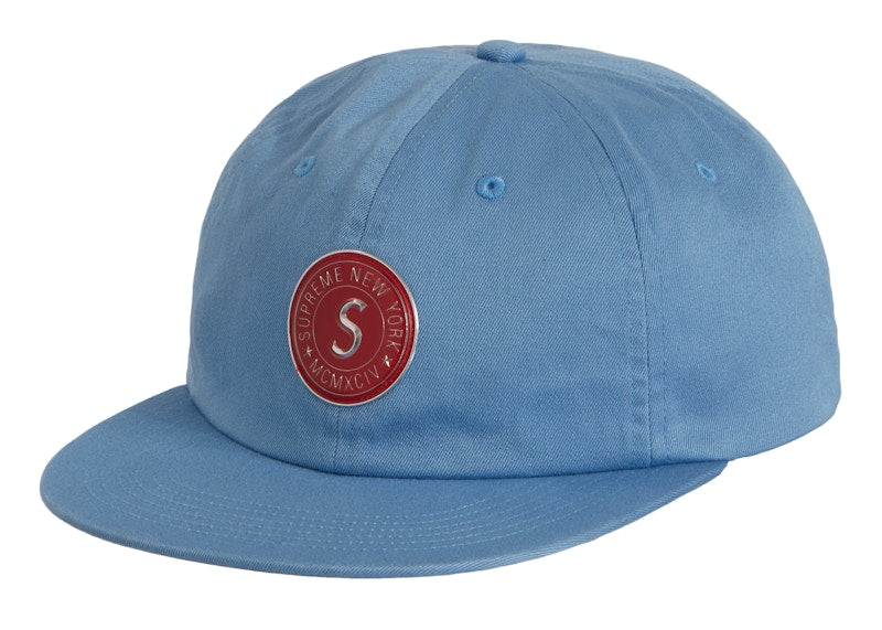 Supreme Chino Twill Gel S Logo 6-Panel Slate