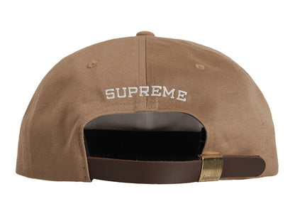 Supreme Chino Twill Gel S Logo 6-Panel Tan