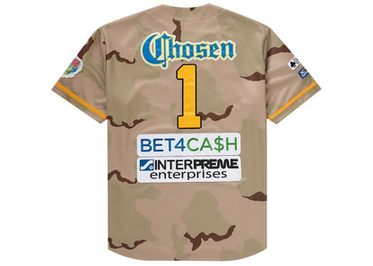 Supreme Chosen One Baseball Jersey Desert Camo