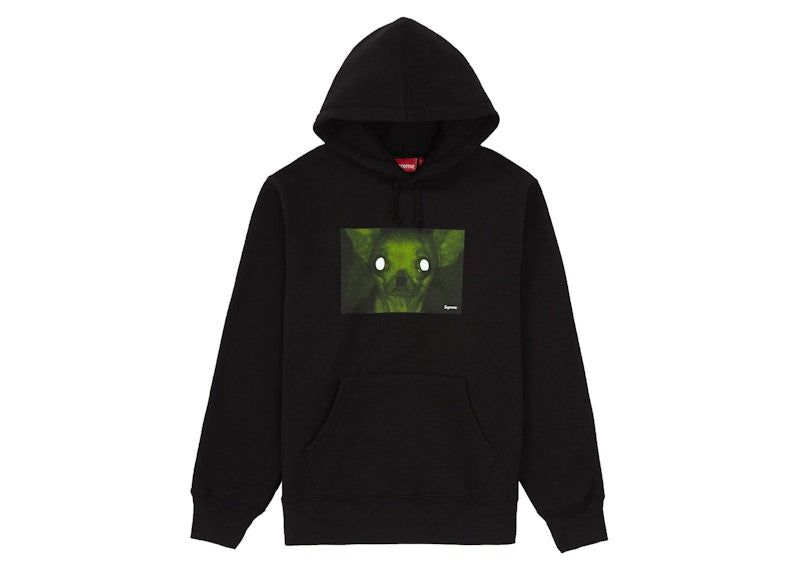 Supreme Chris Cunningham Chihuahua Hooded Sweatshirt Black
