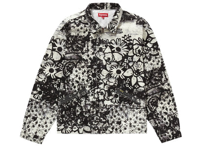 Supreme Christopher Wool Denim Work Jacket Black