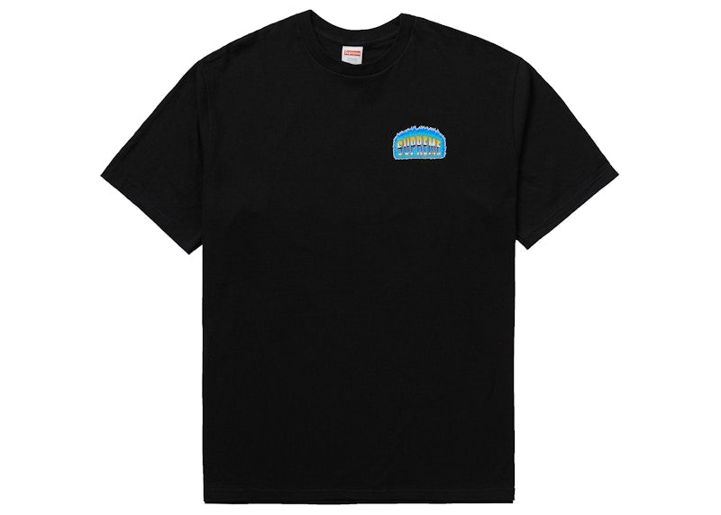 Supreme Chrome Tee Black