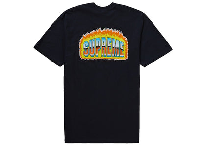 Supreme Chrome Tee Navy