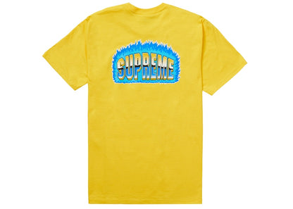 Supreme Chrome Tee Yellow