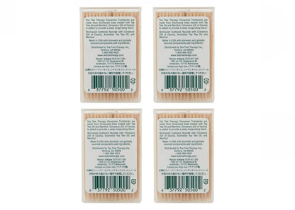 Supreme Cinnamon Toothpicks (Set of 4) Multicolor