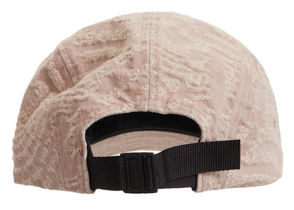 Supreme Circles Jacquard Denim Camp Cap Brown
