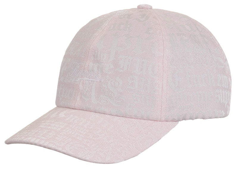 Supreme Cities Jacquard 6-Panel Pink