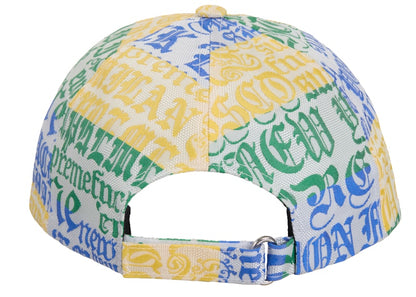 Supreme Cities Jacquard 6-Panel White