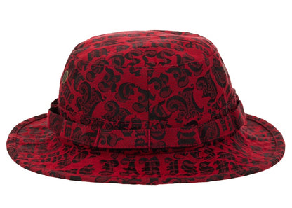 Supreme Supreme Cities Jacquard Boonie Hat Red