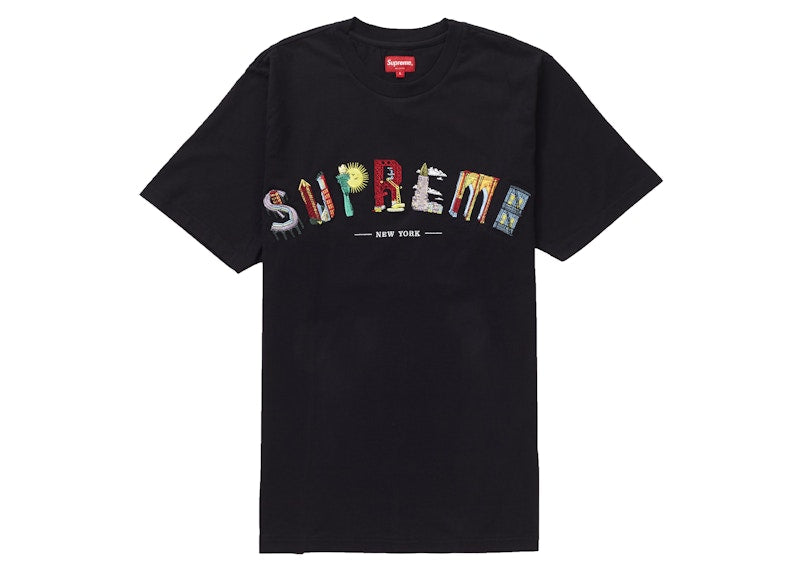 Supreme City Arc Tee Black