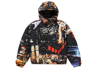 Supreme City Lights Puffy Jacket Black
