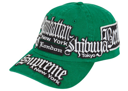 Supreme City Patches 6-Panel Green