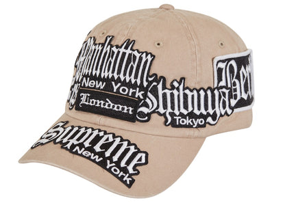 Supreme City Patches 6-Panel Khaki