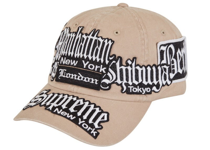 Supreme City Patches 6-Panel Khaki