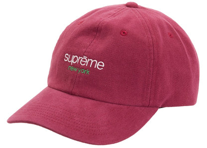 Supreme Classic Logo 6-Panel Dark Rose