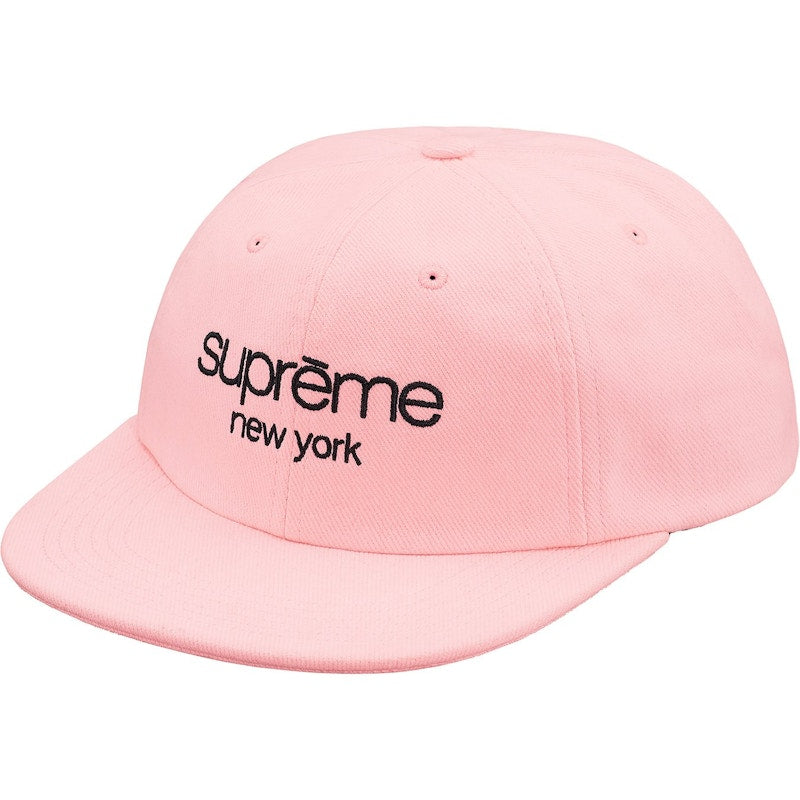 Supreme Classic Logo 6-Panel (SS18) Pink