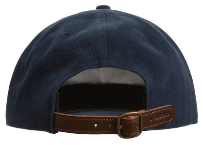 Supreme Classic Logo 6-Panel (SS21) Navy